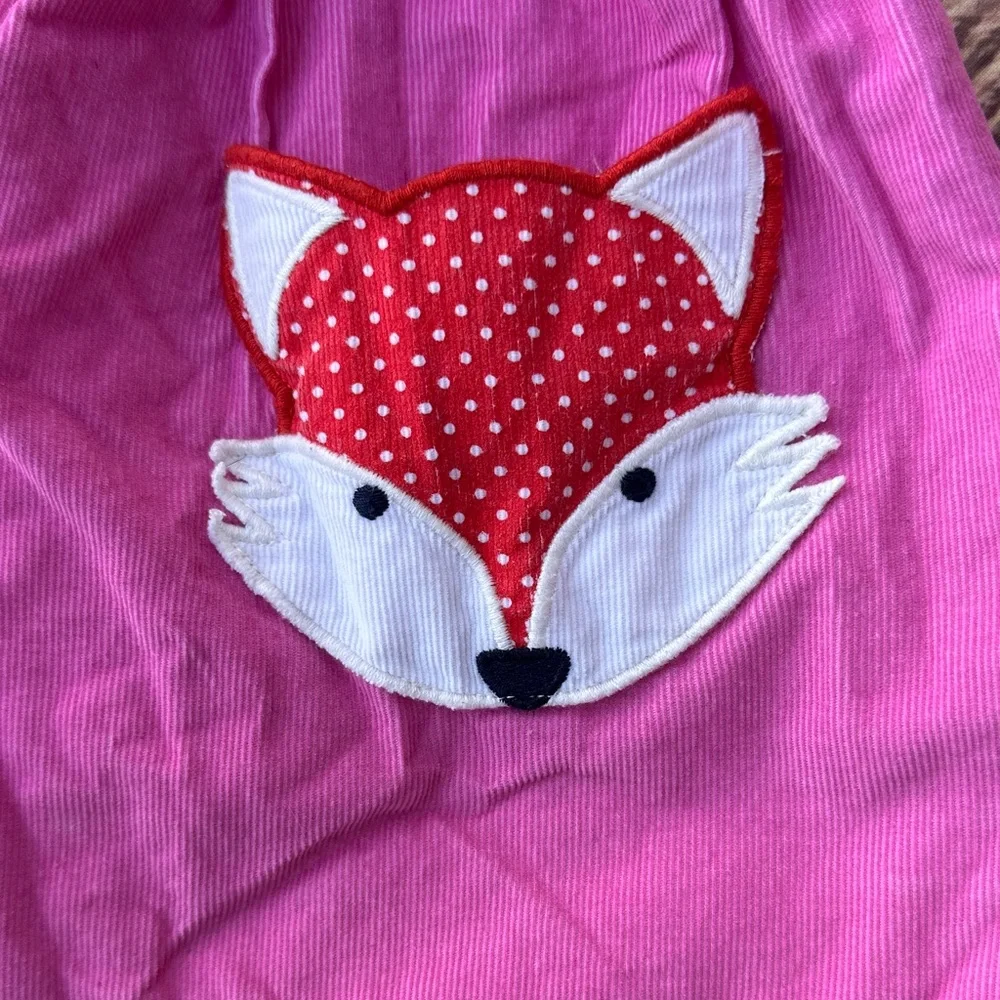 Mini Boden Vibrant Pink Fox Skirt - Picture 3 of 8